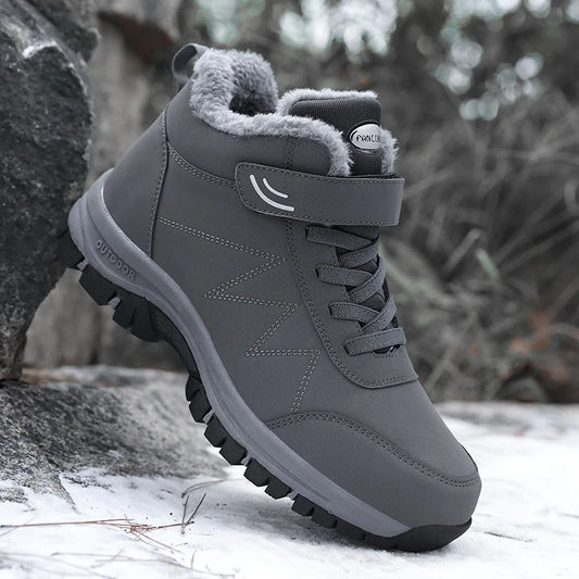 Waterproof non slip outdoor Leather boots for Men and Women