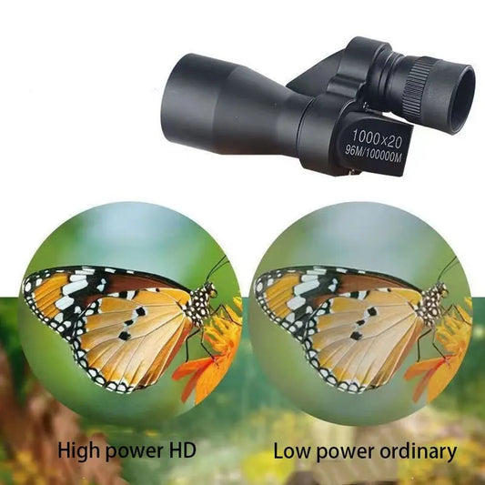 Portable HD Mini Pocket Monocular Telescope with High Magnification Zoom